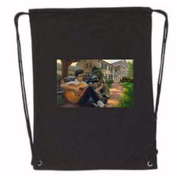 Elvis Drawstring Bookbag