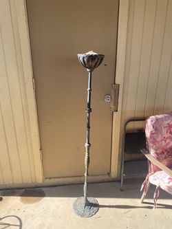 Vintage heavy duty torch stand
