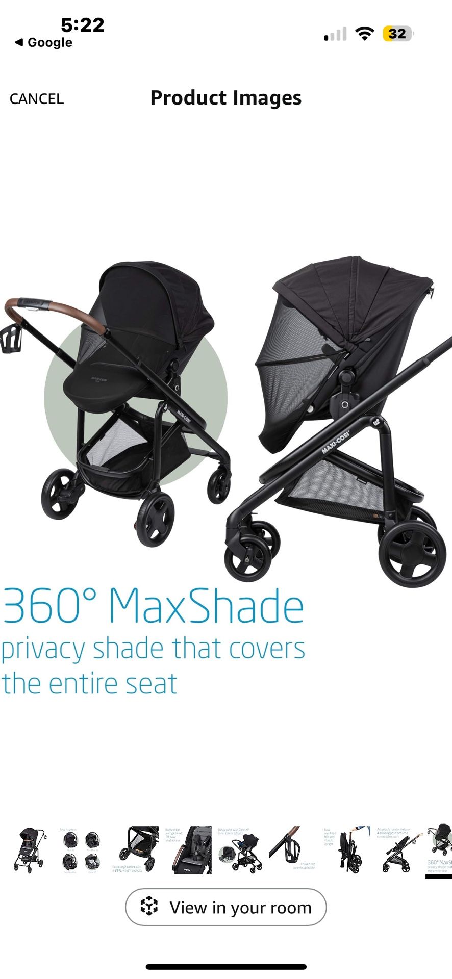 Maxi Cosi Tayla With Mosquito Net And Rain Cover