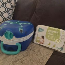 My Carry Potty - Travel Potty, Award-Winning Portable Toddler Toilet Seat for Kids to Take Everywhere