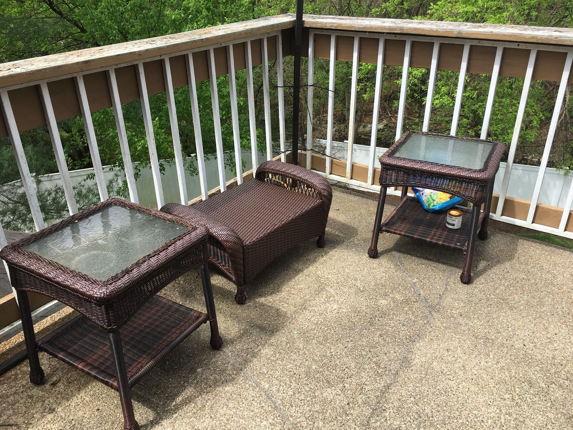 5 piece high end patio furniture set