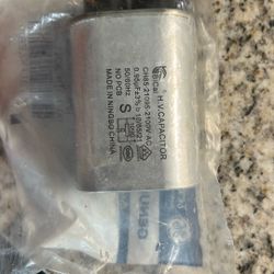 GE H.V. CAPACITOR  Microwave, Washer CH85 21095 2100V WB27X11011 0.95 uf +3% b