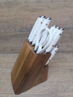 The Pioneer Woman 14-Piece Knife Block Set, Linen