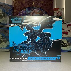 Pokemon Black Bolt Elite Trainer Box