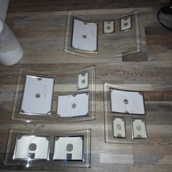 Vintage Glass Photo Curve Frames 