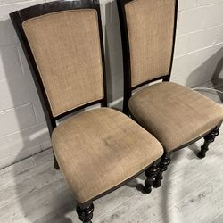 2 Dining Chairs 