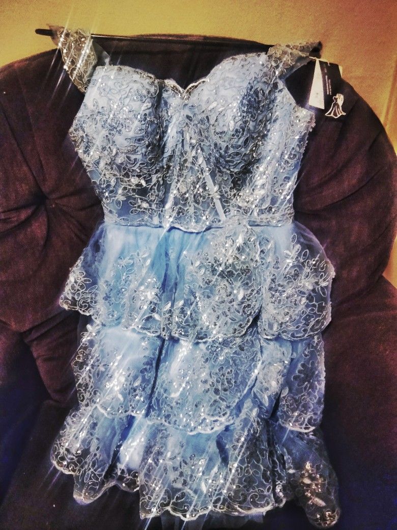 Layered Sparkle Dress Sz 0
