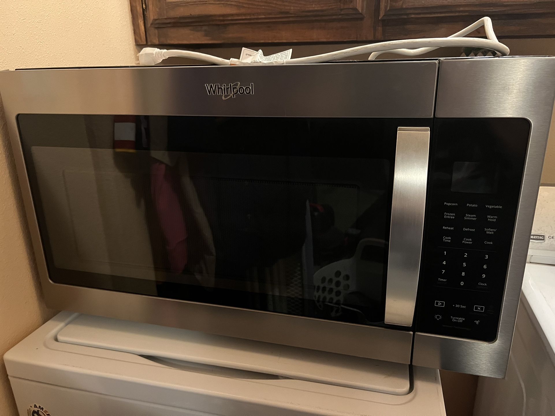 Whirlpool OTR Microwave