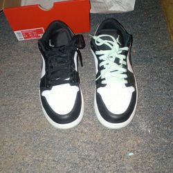 Jordan1 Low Tye Dye Teal Purple 