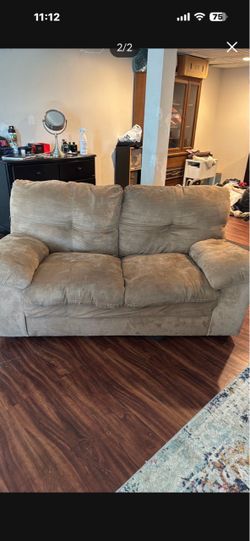Tan couch
