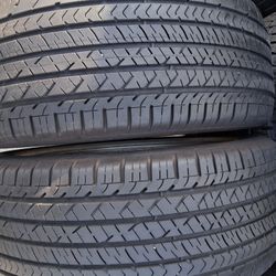 2 used tires 285/45r22 goodyear 🤑 free Installation and balance ‼️ 👌 