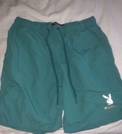 Green Playboy Shorts Small