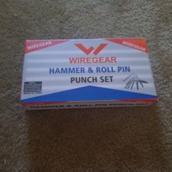 Hammer And Roll Pin Punch Set.