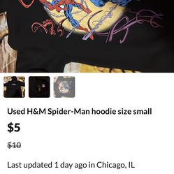 3used sweater size small