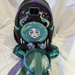 Disney Parks Haunted Mansion Madam Leota Loungefly Mini Backpack