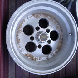 rims  15 x10  back and front 8