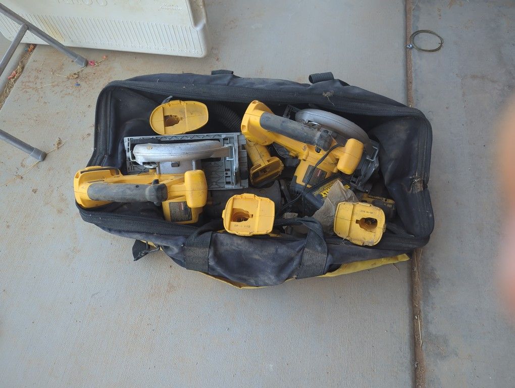 Box Of Tools Dewalt