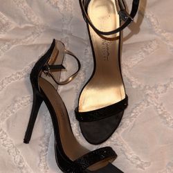 Black Heels  Size 7.5