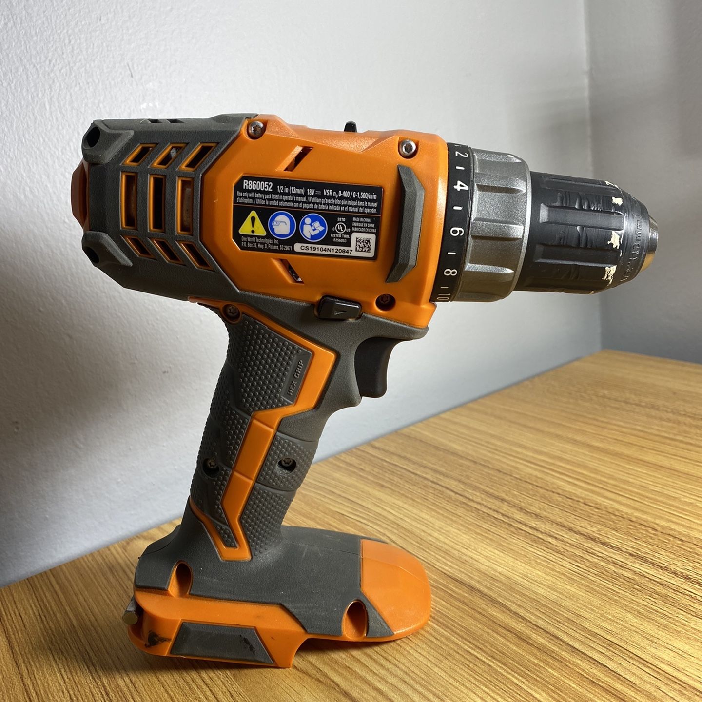 RIDGID GEN X4 R860052 18V Cordless Drill Driver And Phillips Head
