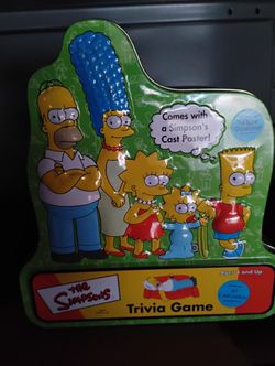 The Simpsons Trivia Game New