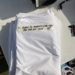 Queen Size Mattress Pad And Sheet For Pull Out Couch