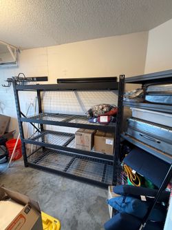 Very sturdy utility rack