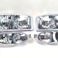 Headlights for 02-07 GMC Yukon Denali