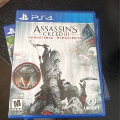 Assassins Creed 3 Remastered Ps4