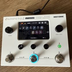 AMPERO II STOMP  GUITAR MULTI FX  OPEN BOX