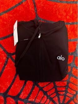 ALO medium black sweatsuit cuffed