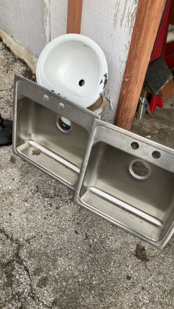 Two sinks