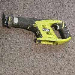 P515 Ryobi ONE Plus 18V Cordless Lithium-Ion Reciprocating Saw Tool Only Display