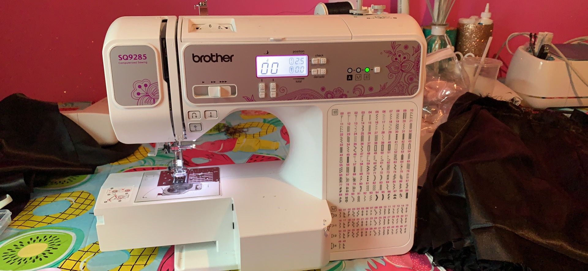 Brother 150 stitch plus monogram sewing machine