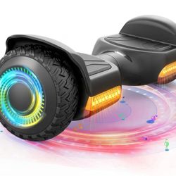 Gyroor Balancing Scooter New G13 All Terrain Balancing Scooter with LED Lights, Self Balancing Off Road with Bluetooth for Kids ages 6-12 and Adults