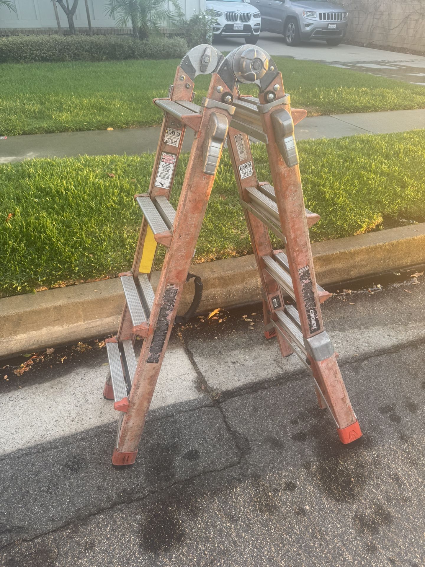 Used Like Giant Ladder
