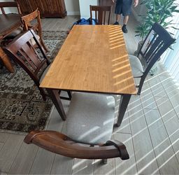 Table and chairs