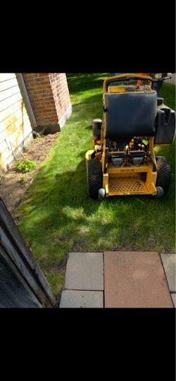 Stan on mower