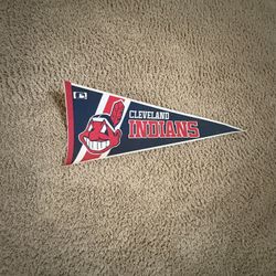 Vintage Cleveland Indians Pennant. 