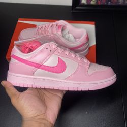 Triple Pink Dunks 