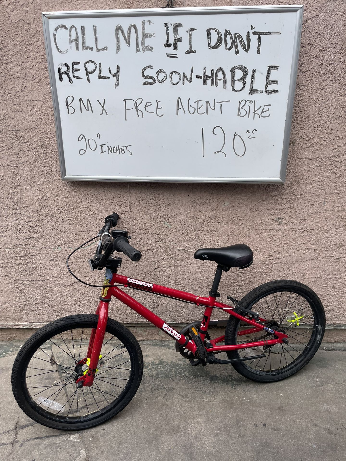 BMX FA Free agent 20” Bike