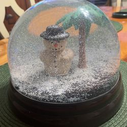 Super Large Snow Globe.  