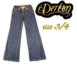 Dereon By Bioncé Size 3/4 Boot cut Flare Jeans