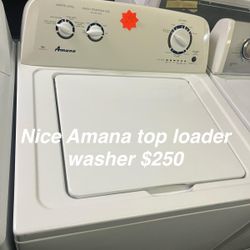 Nice Amana Top Loander Washer 