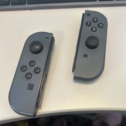 Gray Nintendo Switch Joy‑Con Pair – Fully Working, No Drift
