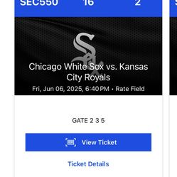 White Sox vs Kansas City 
