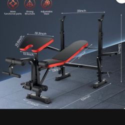 Oppsdecor Adjustable Weight Bench 