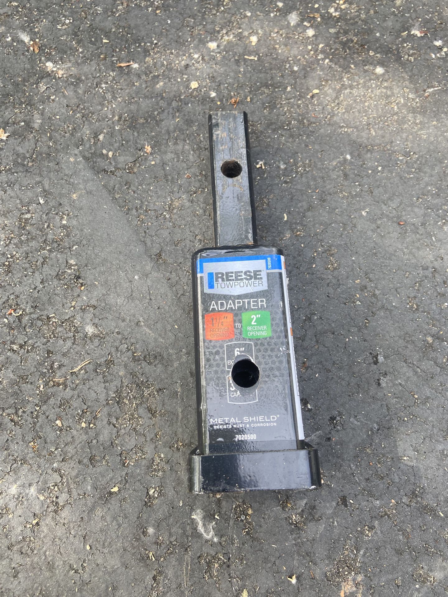 From 2” to 1” Tow Hitch Reducer.