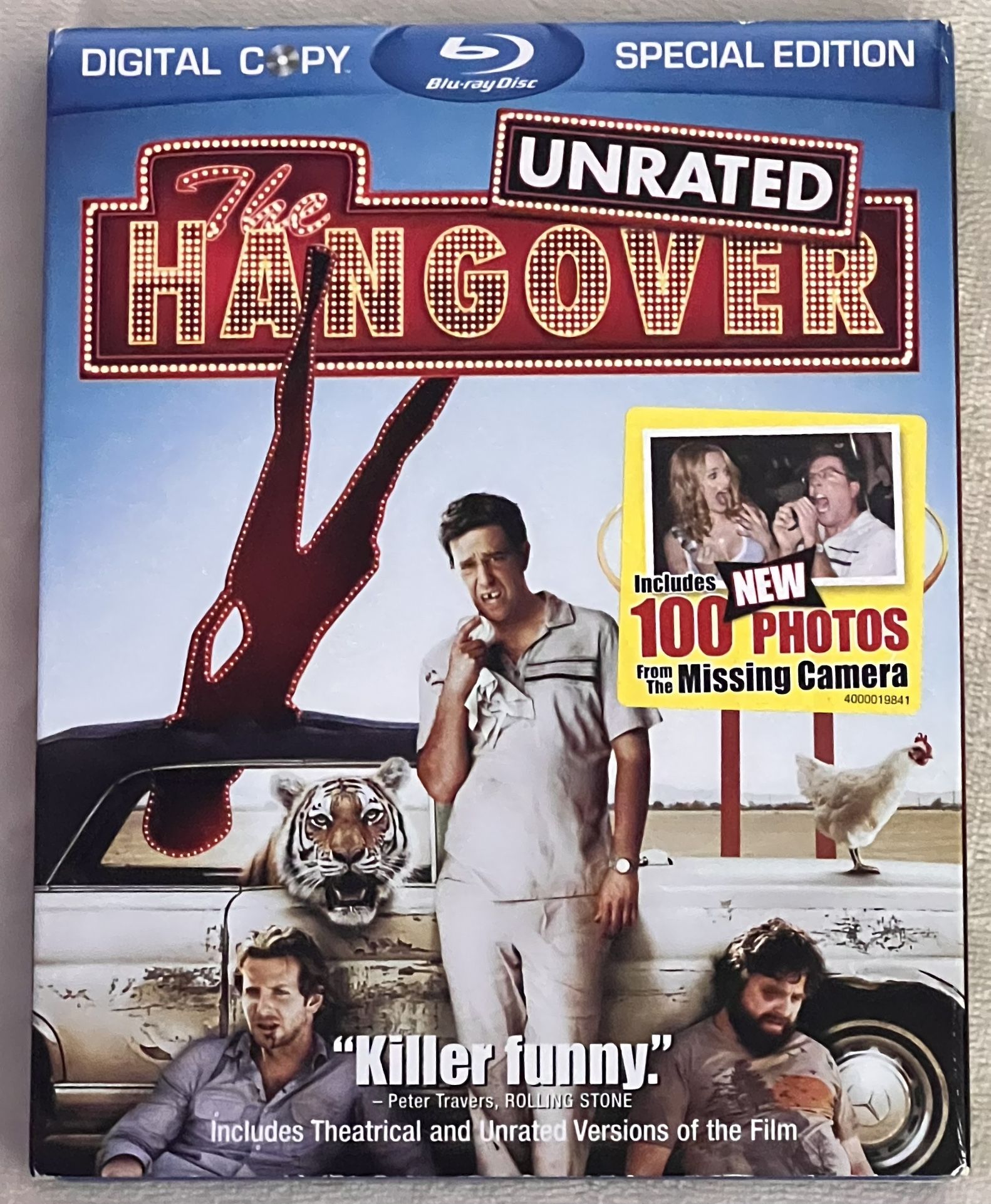 The Hangover Unrated Blu-ray Disc