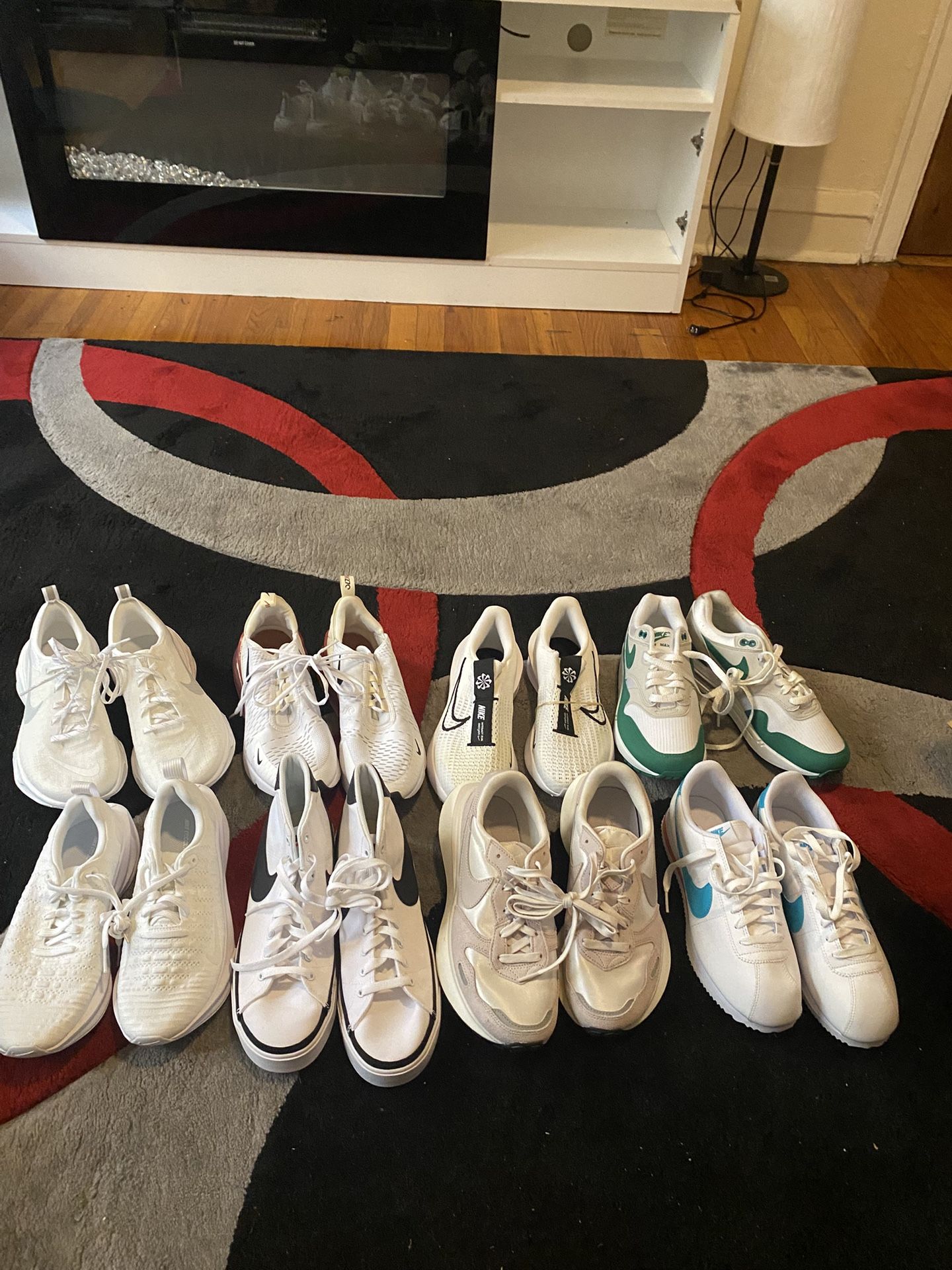 30 PAIR WOMEN NIKE GYM SHOES/12 Men NBA ALL-STAR JERSEYS 