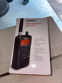 Uniden 500-Channel Scanner SR3OC